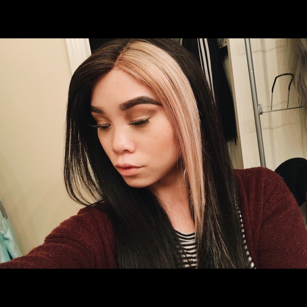 *SOLD* 100% Human Hair Lace Front Wig